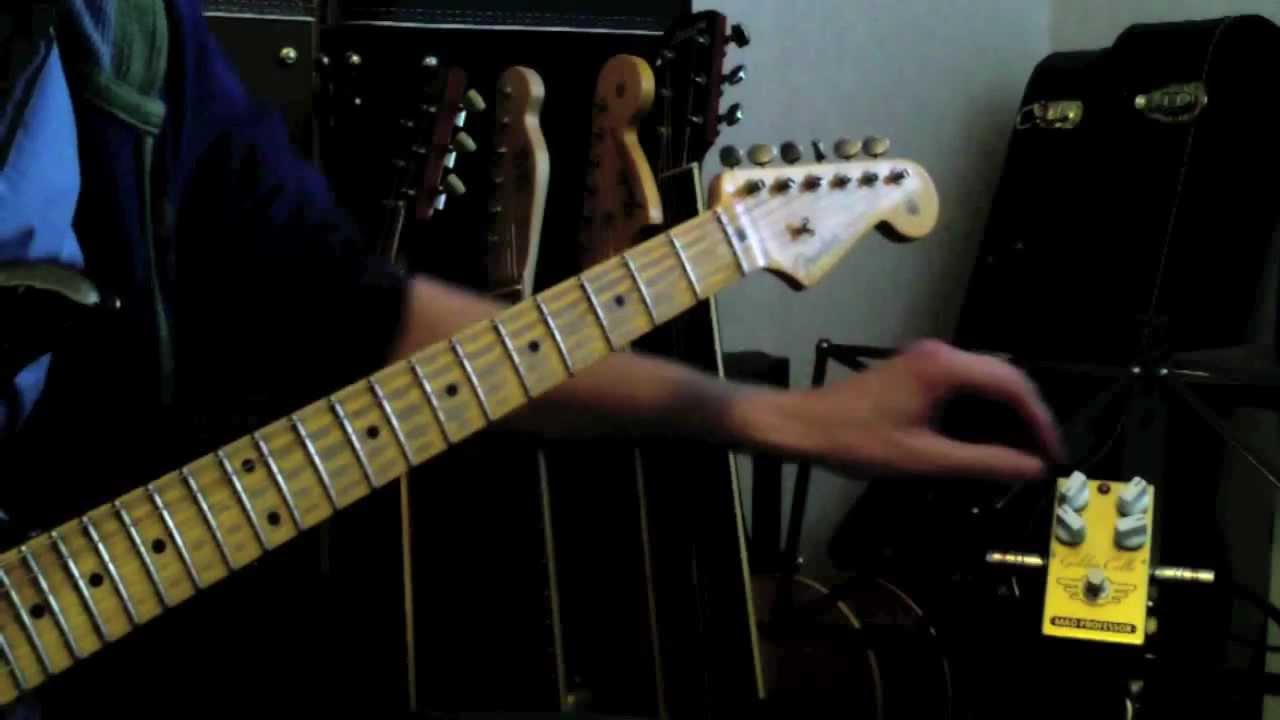 Mad Professor Golden Cello pedal played by Marko Karhu