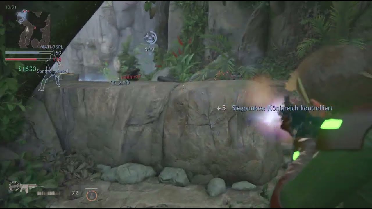 Uncharted 4 Multiplayer KOTH: Djinn Rotations + ARX-160 Stop Every Push at the Last Hill | PS5
