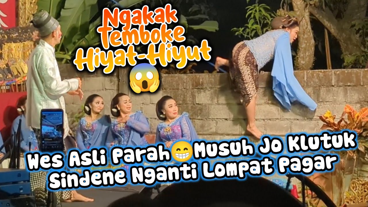 TERBARU JO KLITIK - JO KLUTUK BERAKSI LIMBUKAN PARAH ADU KEKUATAN MUSUH SINDEN NGAKAK POLL