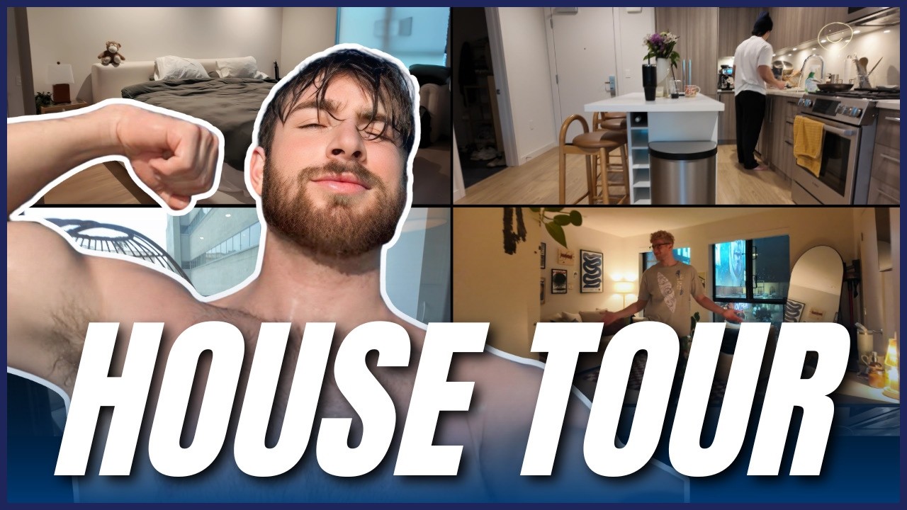 ROOMMATE'S $5500 month LA Apartment Tour