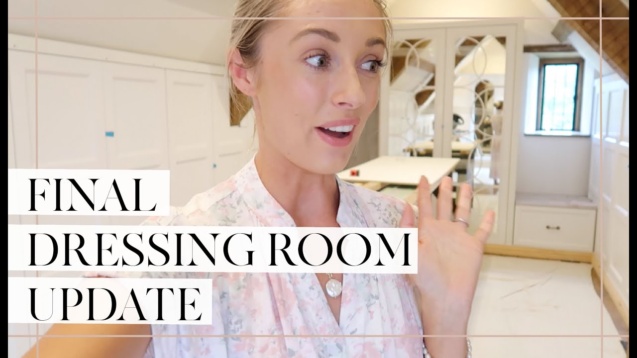 THE FINAL DRESSING ROOM UPDATE + A WEEKEND WITH FRIENDS // Fashion Mumblr Vlog