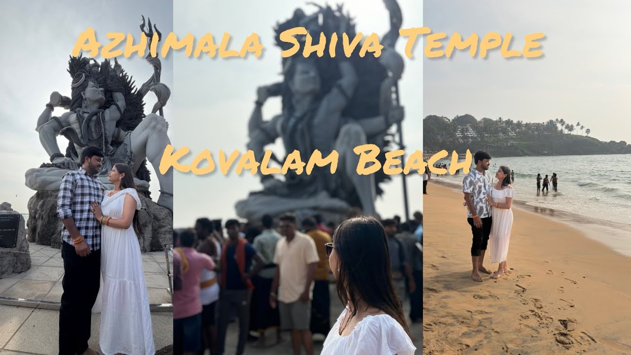 Azhimala Shiva Temple | kovalam beach | Kerala trip