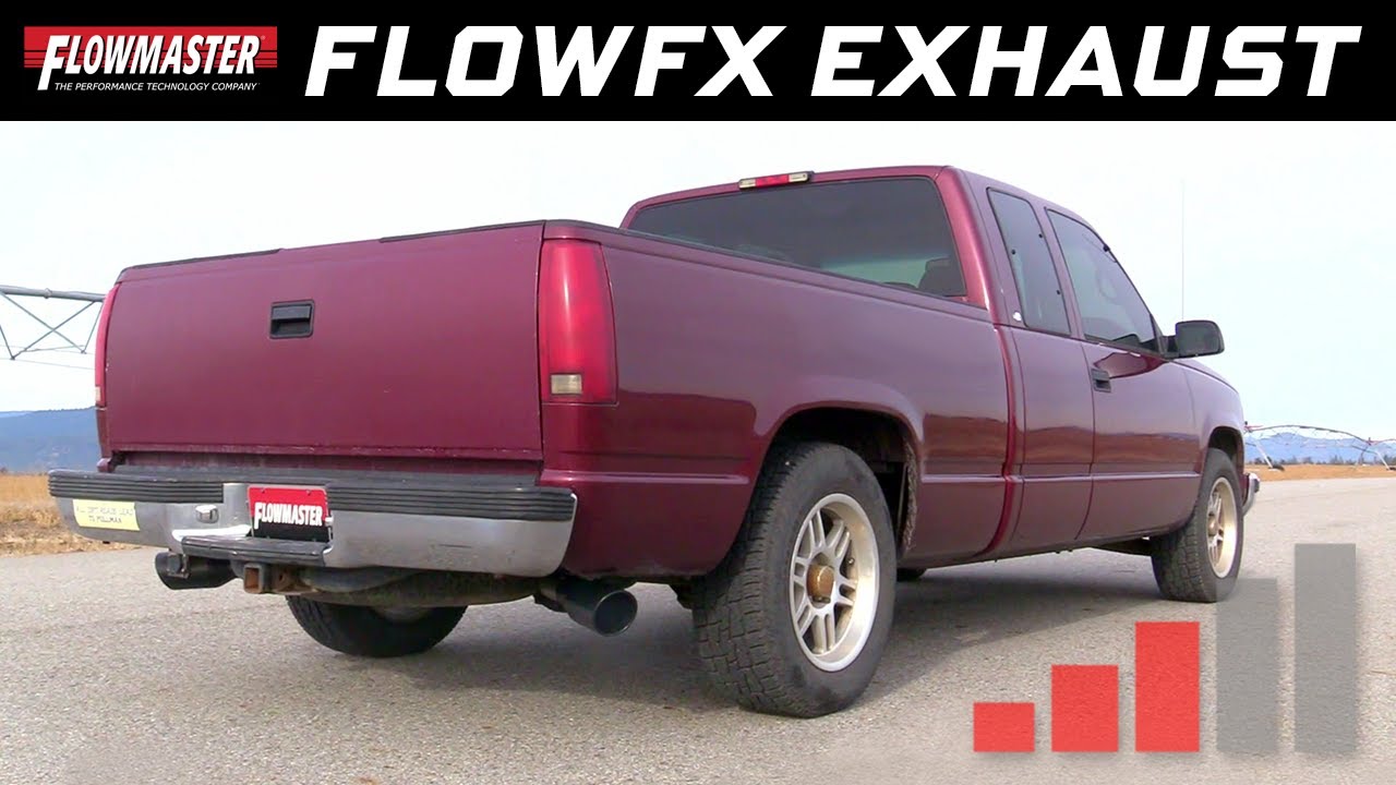 1996-99 Chevrolet/GMC 1500 Extended Cab/Short Bed trucks 5.7L - FlowFX Cat-back Exhaust - 717923