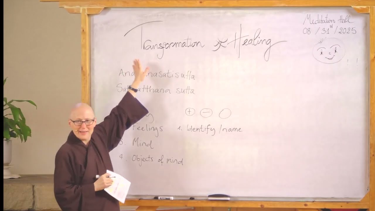 Transformation and Healing | Sr. Trì Nghiêm | 08.31.2025 | Healing is Every Breath Retreat