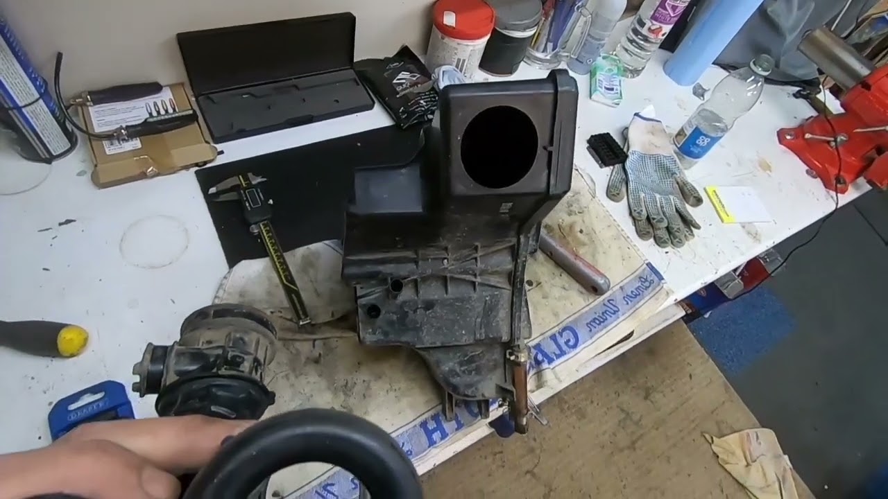 Honda CRF 300 Rally Airbox modification