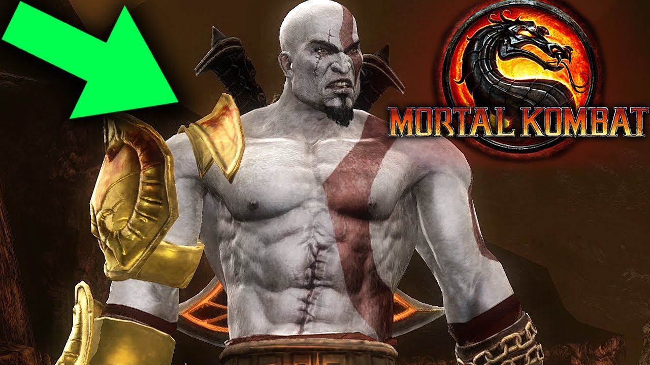 Mortal Kombat 9 da KRATOS İLE HERKESİ YOK EDİYORUM