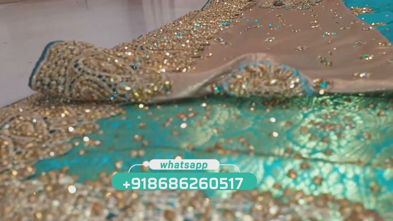 Designer Banarasi Saree in Stone Work Zari Work @Zarang Store™ #zarangsaree  #BanarasiSaree