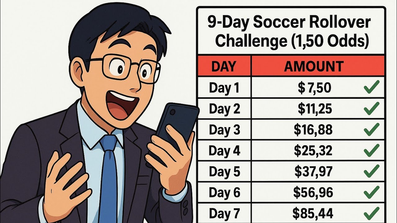 ROLLOVER Betting: The game changing Strategy Pro Bettors use to win every time in soccer betting🤫