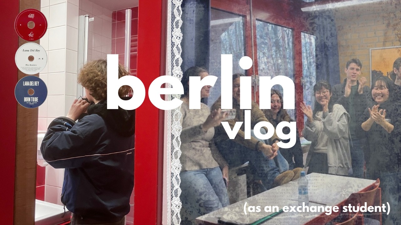 a weekend in BERLIN as an EXCHANGE STUDENT | dying my hair at 3am