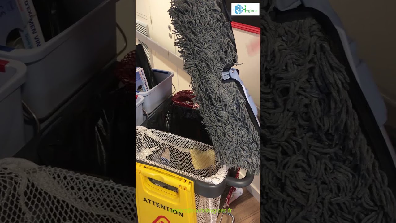 Comment utiliser des franges SWEP Vileda avec leur support ?