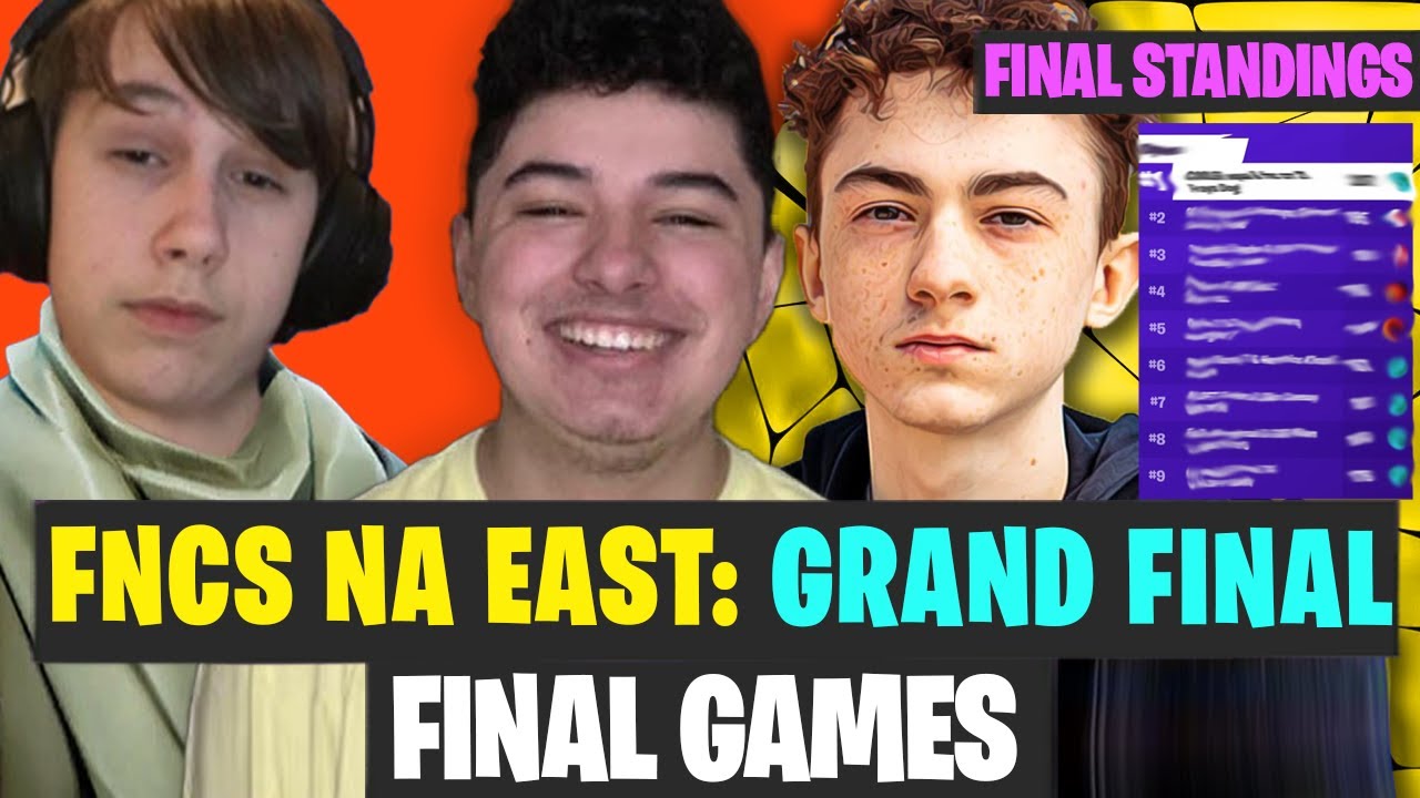 Fortnite FNCS Grand Final NAE Final Games Highlights - NAE FNCS Final Standings