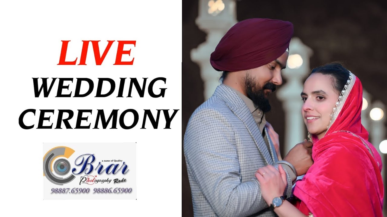 LIVE WEDDING CEREMONY # HARINDER SING & SUKHWINDER KAUR(23-01-2026)