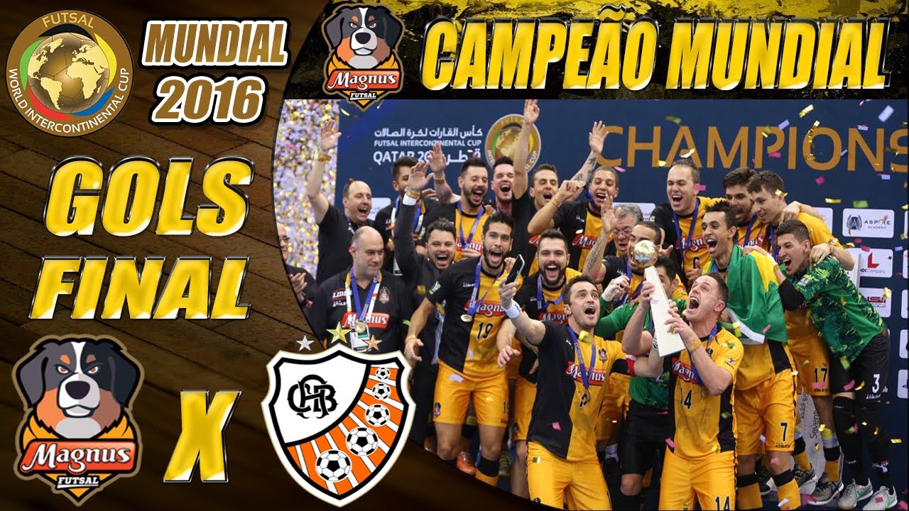 MAGNUS CAMPEÃO! Gols Magnus X Carlos Barbosa | FINAL | Mundial de Futsal 2016 (29/06/2016)