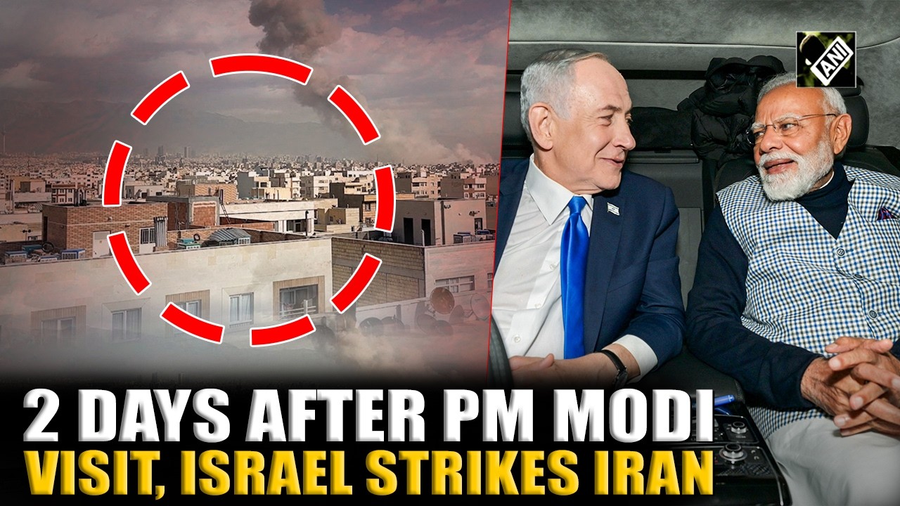 Two days after PM Modi&rsquo;s Israel visit Israel attacks Iran