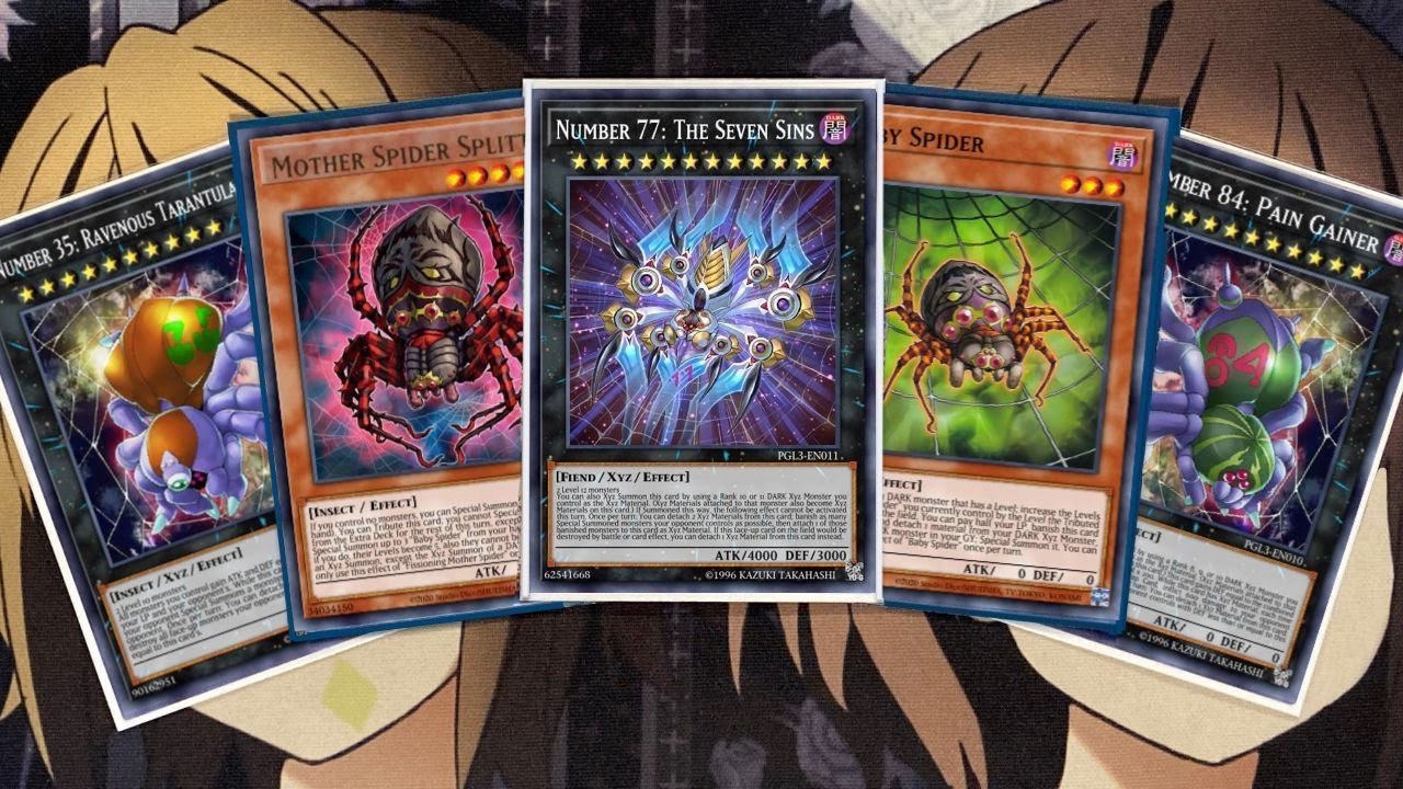 My Spider Numbers Yugioh Deck Profile for Post Monstrous Revenge