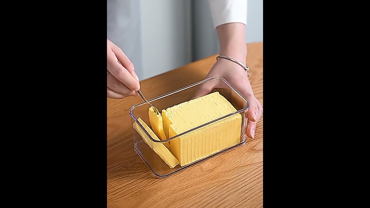 Butter Cutter Container Plate Tableware Butter Cheese Fresh Box For Cutting And Storage Kitchen Gad