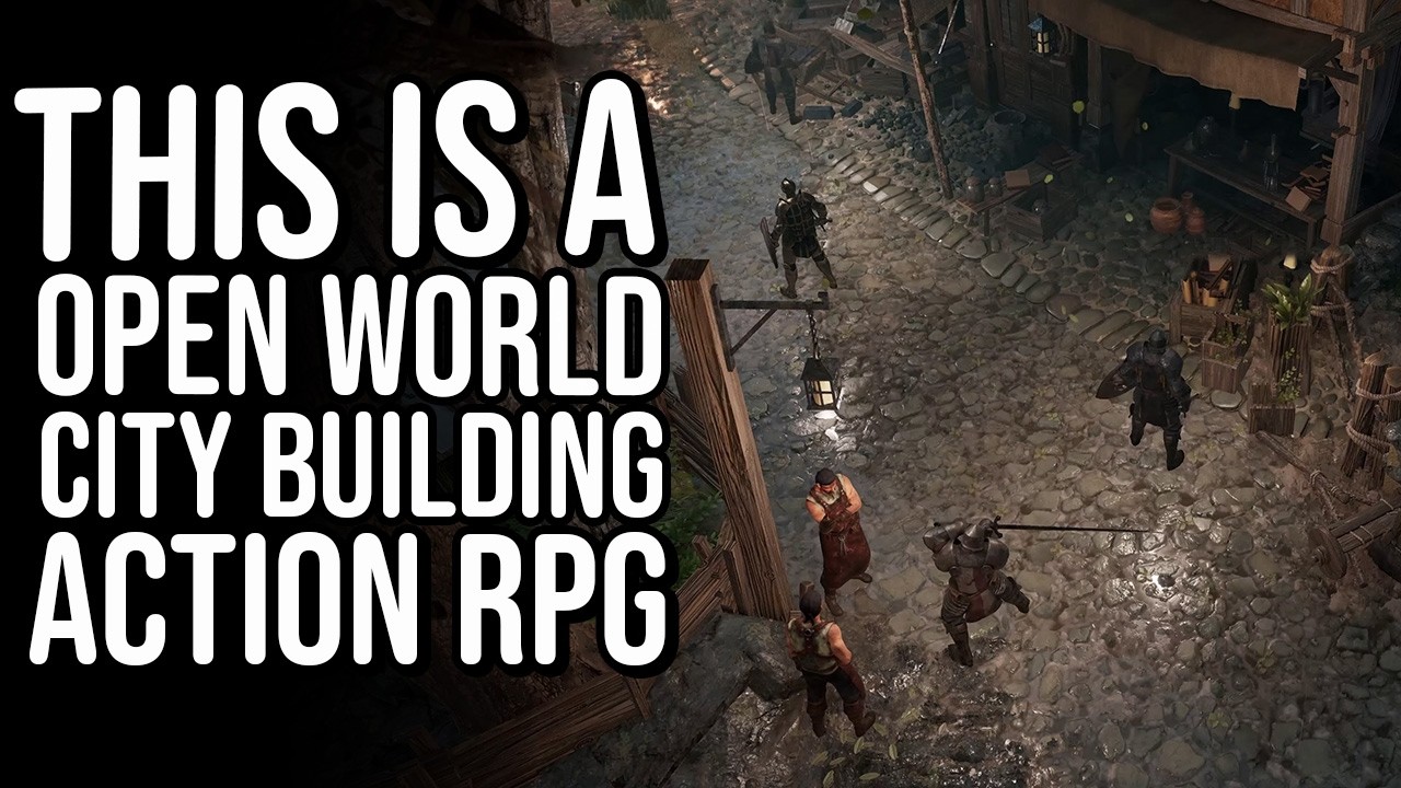 Fighting DEMONS to build a MASSIVE CITY in this Crazy Action RPG!