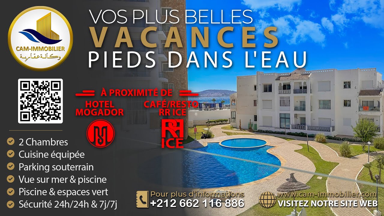 Splendide appartement de Standing en vente dans Résidence Sécurisée