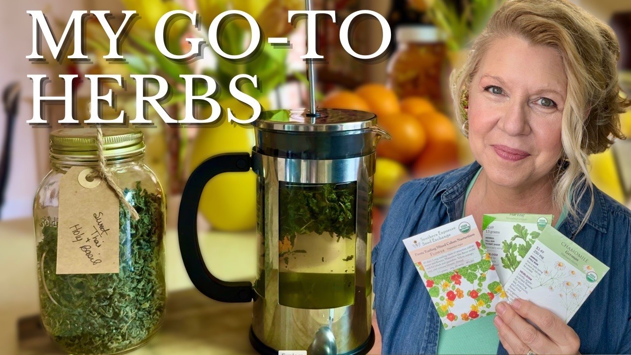 The Herbs I Always Keep — Tea, Skincare, Remedies & Kitchen