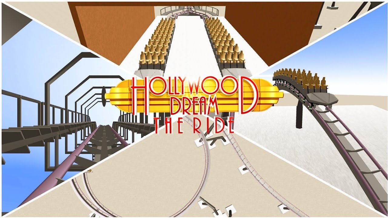 Hollywood dream the ride & Backdrop [Ultimate Coaster 2]