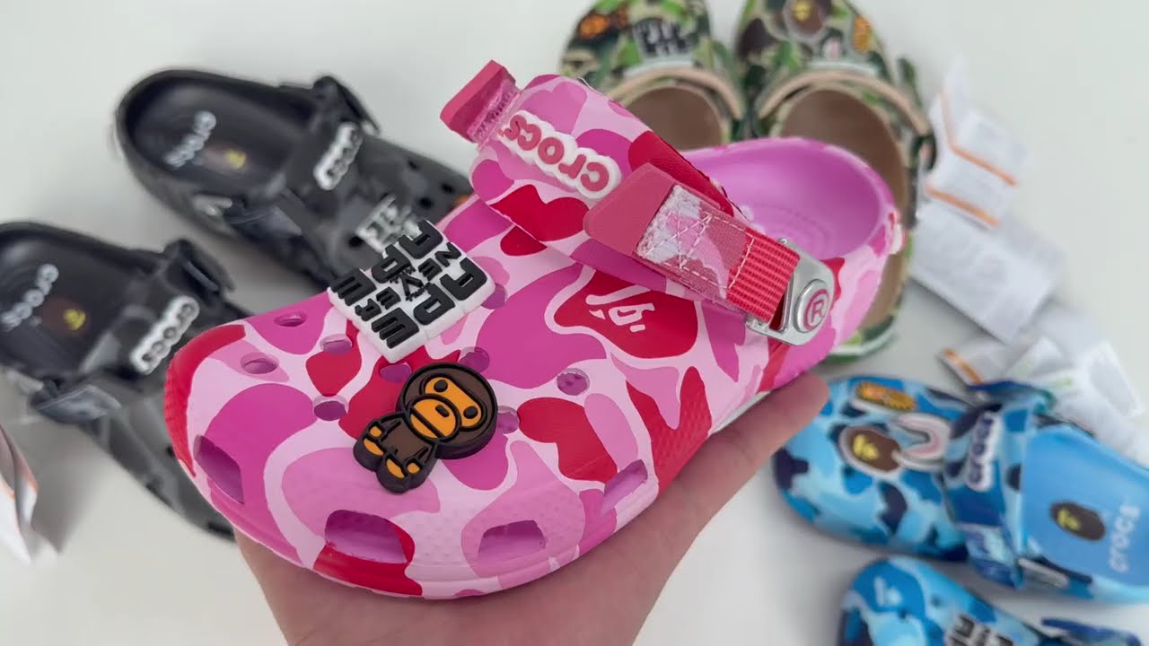 BAPE × Crocs Classic Clog 