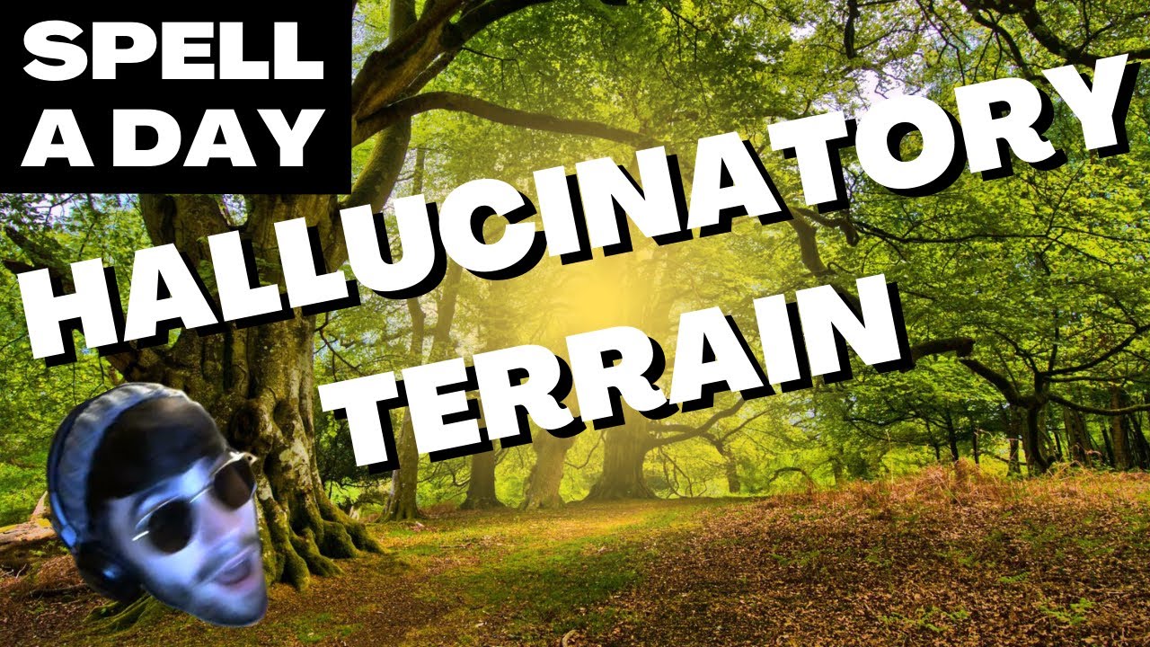 HALLUCINATORY TERRAIN | Pocket Mirage - Spell A Day D&D 5E +1