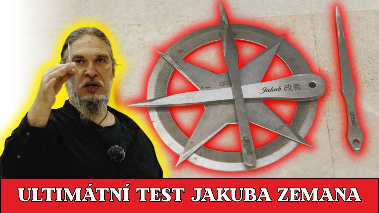 Poradí si nože s větší vzdáleností? | Ultimátní test Jakuba Zemana