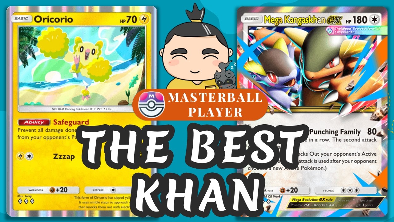 The best way to play Kangaskhan  | Greninja Oricorio | Pokemon Pocket TCG