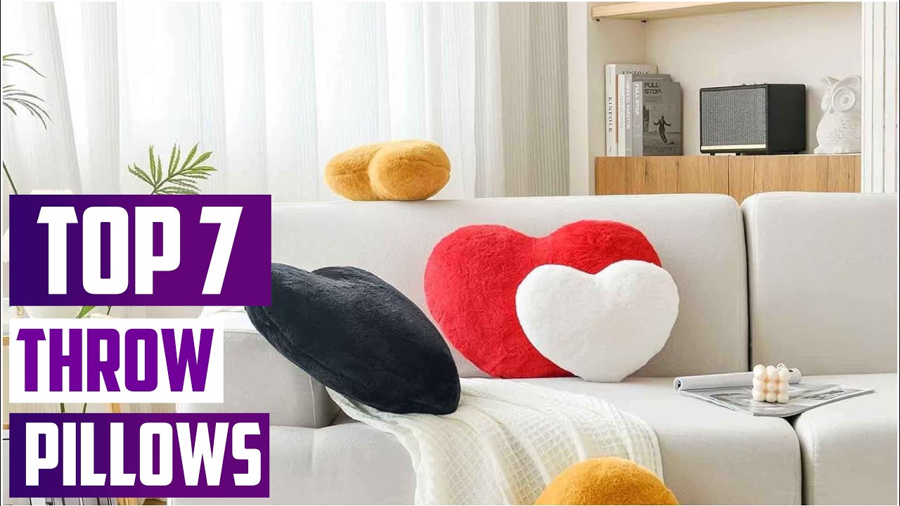 7 Best Throw Pillows for Style and Comfort in 2025