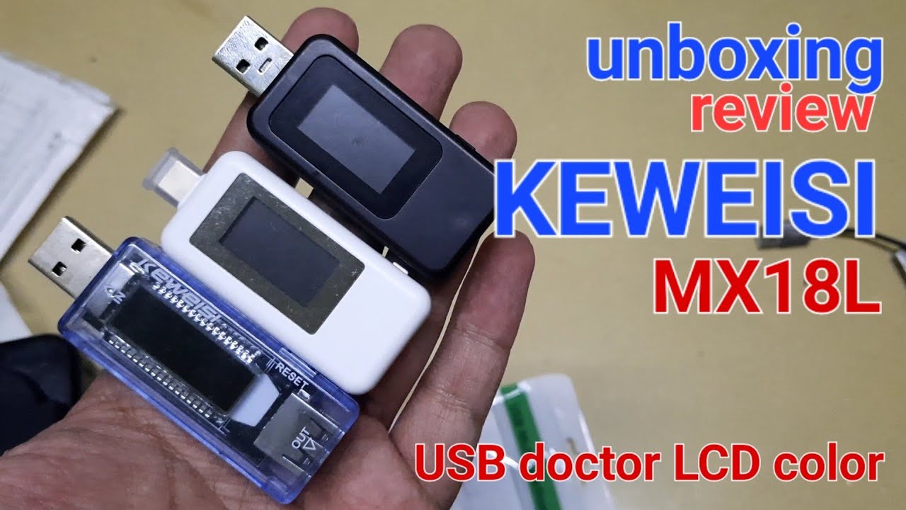 Keweisi USB doctor, watt meter | unboxing & Review