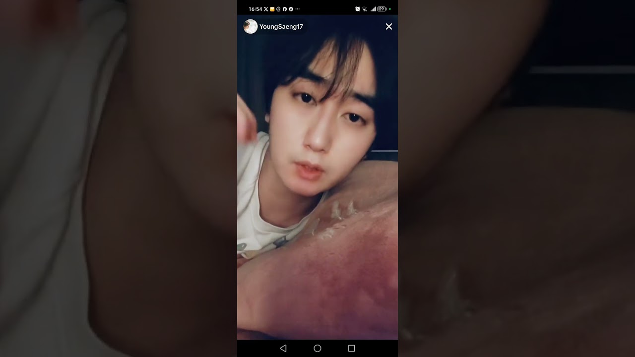 Live tiktok de nuestro príncipe Heo Young Saeng ss501