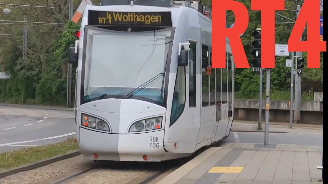 Mitfahrt RT 4 von Holländische Straße Bis Wolfhagen
