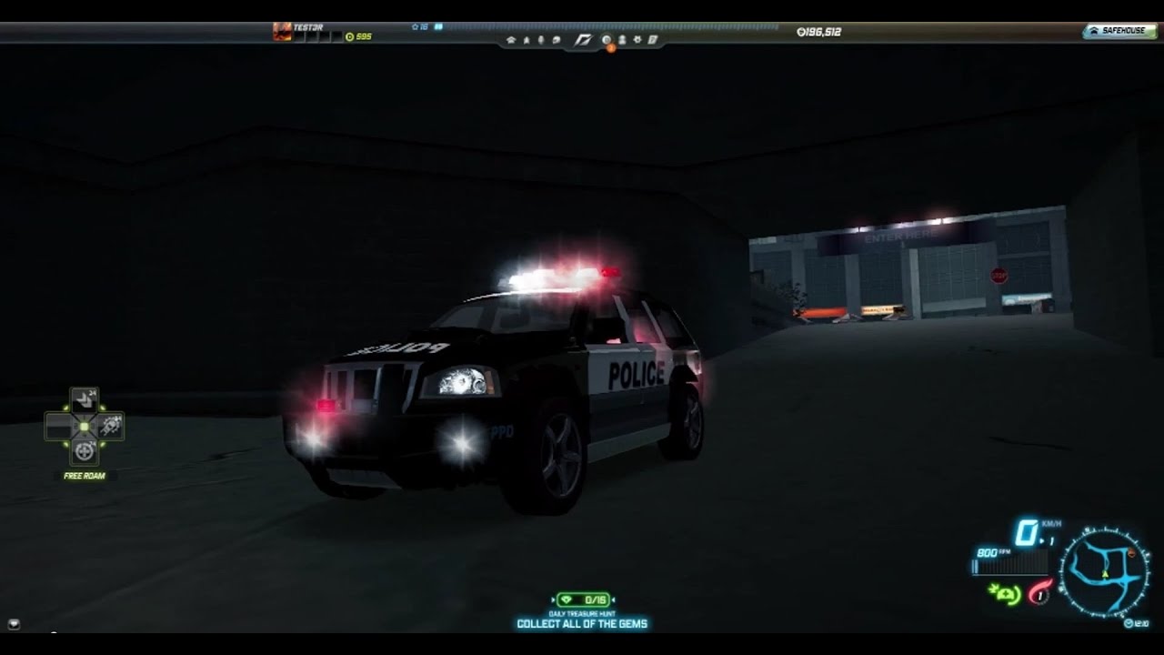 NFS World: Testing Cop Cars
