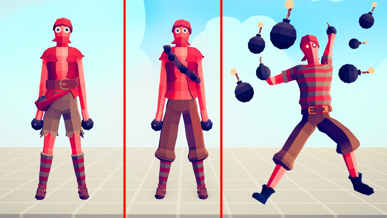 EVOLUTION of BOMB THROWER | TABS - Totally Accurate Battle Simulator