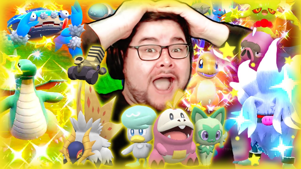 100 блестящих реакций в Pokémon Scarlet и Violet!