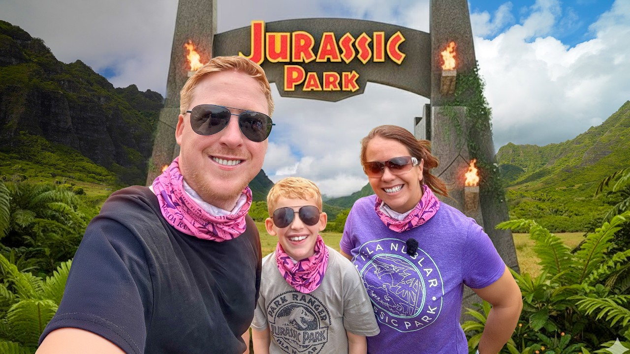 Мы посетили Парк Юрского периода 🦖