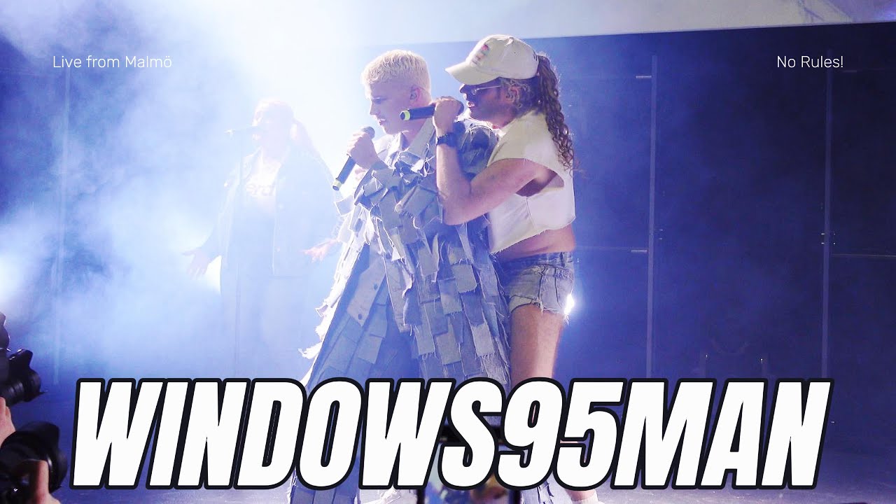 WINDOWS95MAN LIVE AT NORDIC NIGHT - MALMÖ! // NO RULES! // EUROVISION 2024