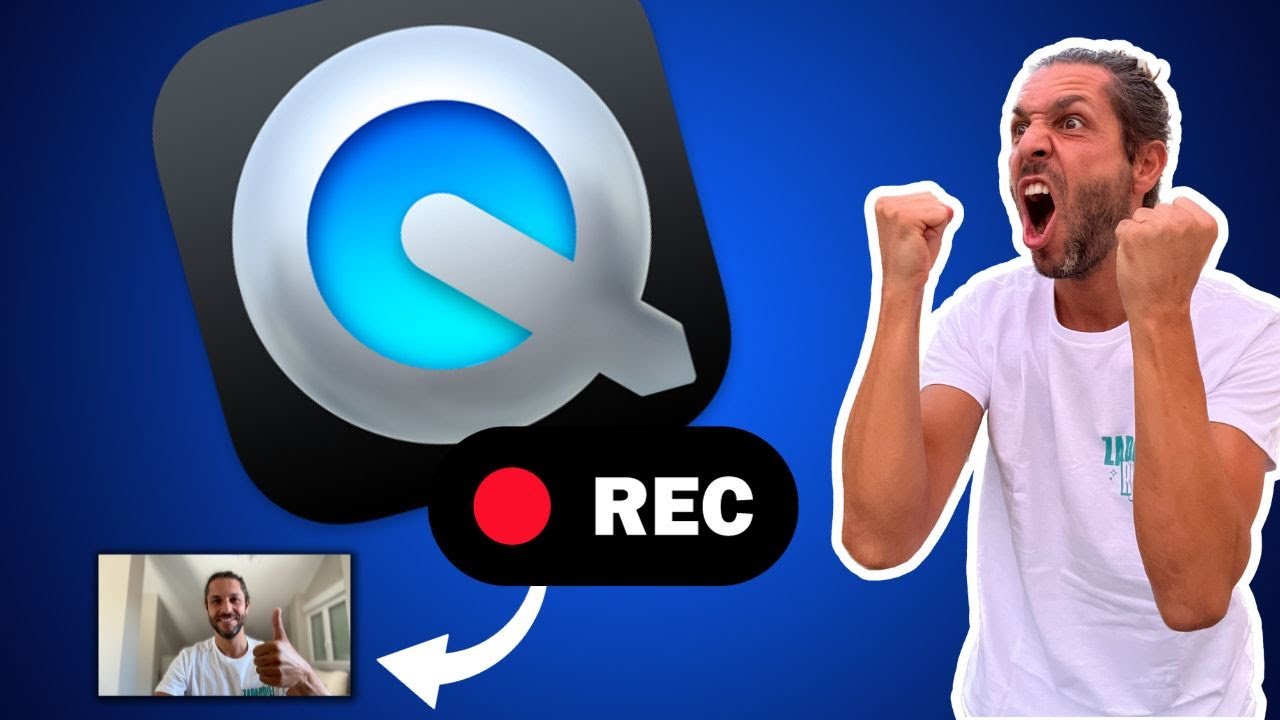 Grabar PANTALLA + WEBCAM con QuickTime 🎥