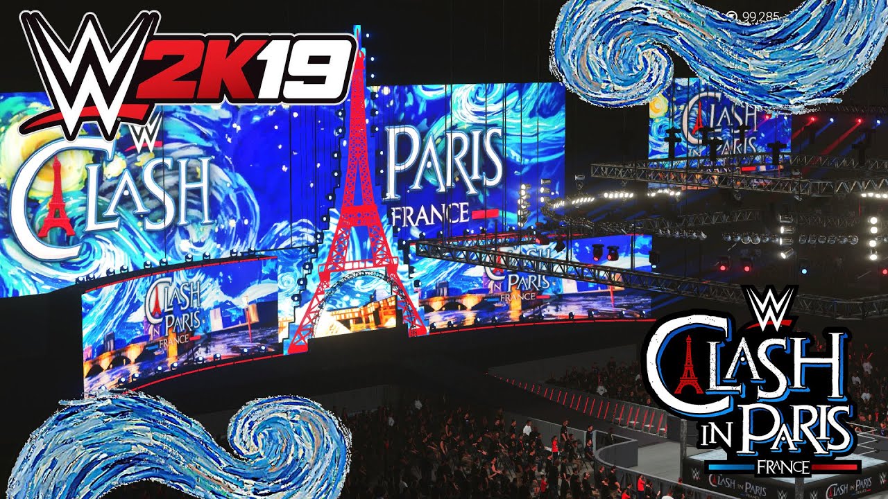 WWE 2K19 - CLASH IN PARIS 2025 Arena Mod | Mod Showcase