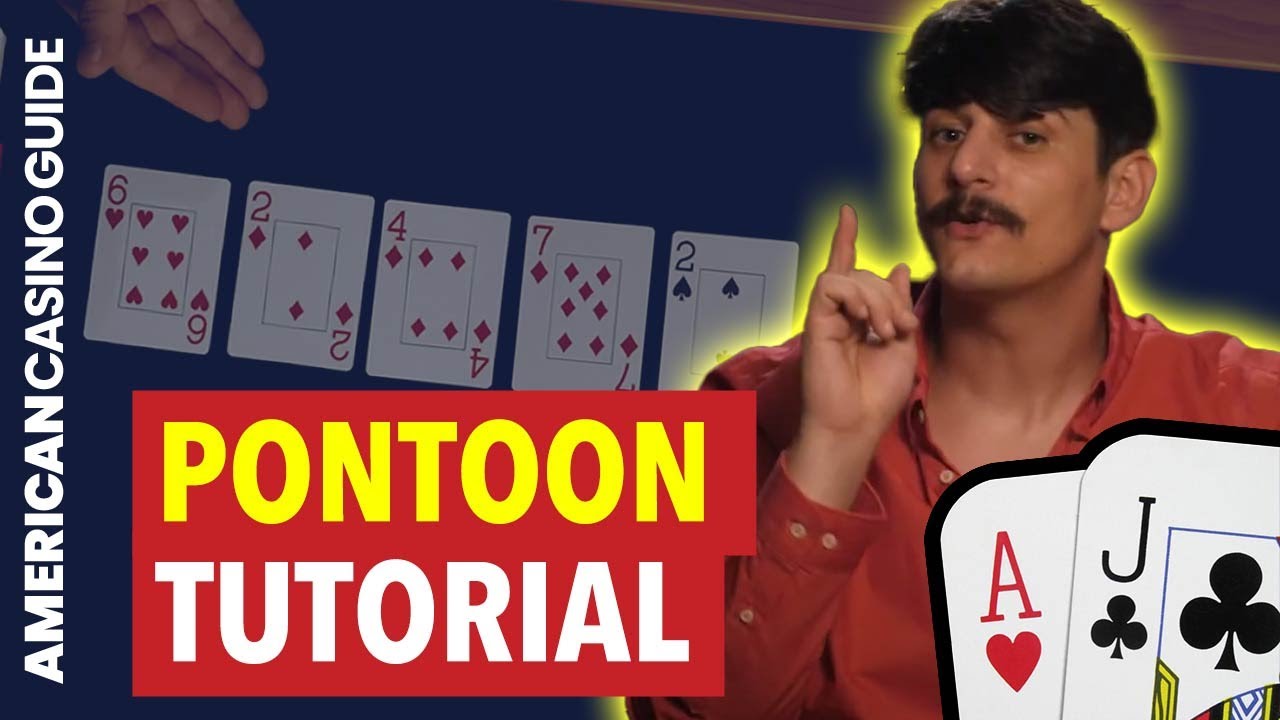 Как играть в PONTOON: британский блэкджек!