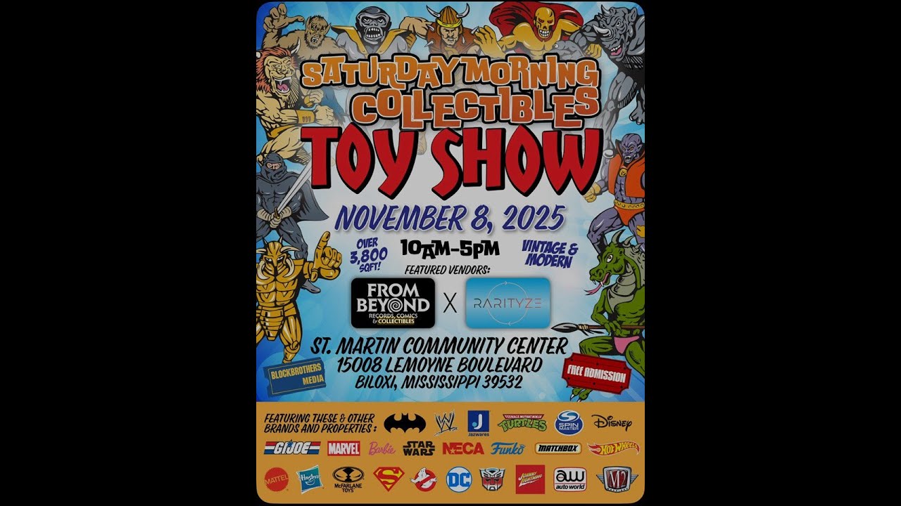 Bros Before Shows - Episode 123 - Saturday Morning Collectibles Toy Show November 2025
