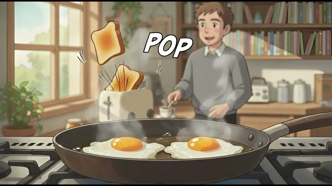 A Productive Day in the City | Gym to Office | Evening Tea | Cozy Dinner | #ghiblistyle #asmr 