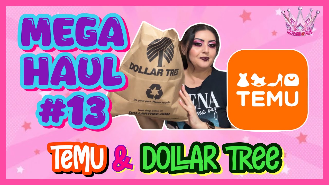 MEGA HAUL#13 DOLLAR TREE Y TEMU