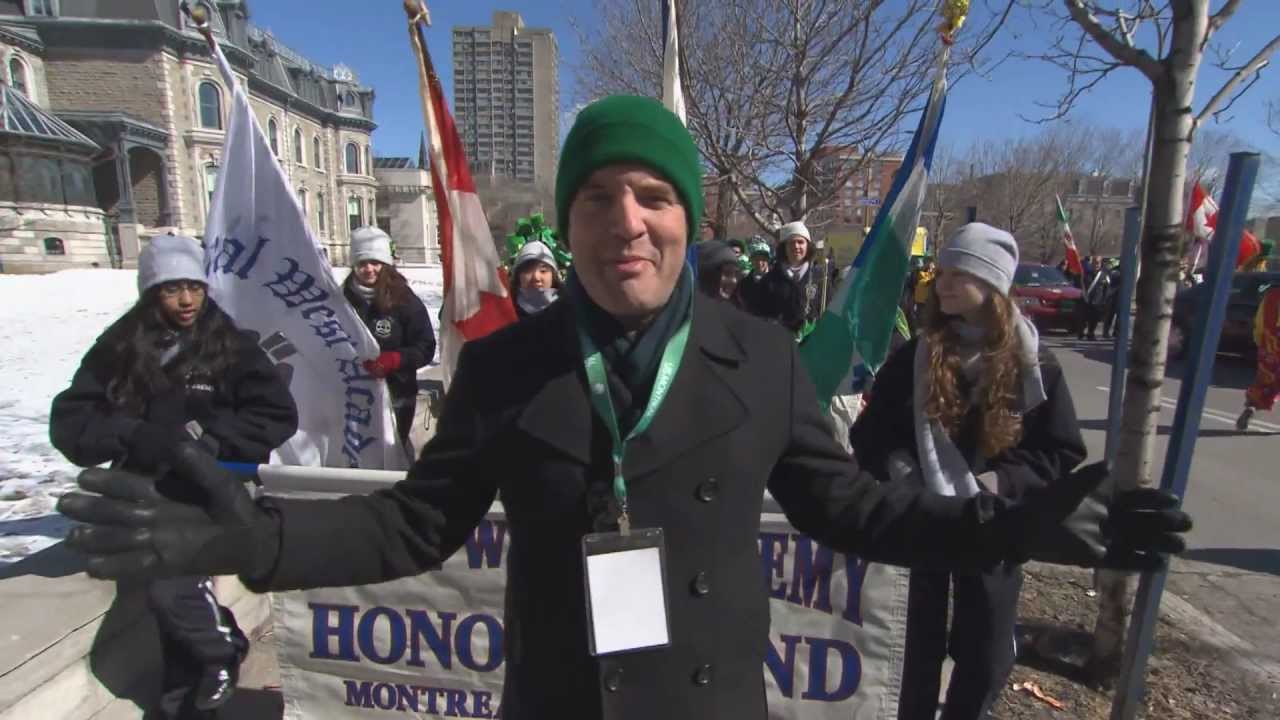 RMR: Rick at the Montreal St. Patrick's Day Parade