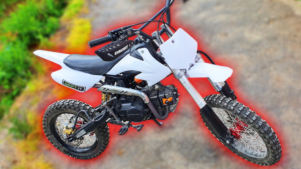 Arranjei os PROBLEMAS da nova PIT BIKE 125cc