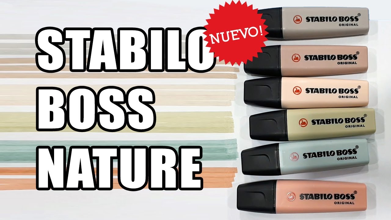 NUEVOS STABILO BOSS NATURE!!