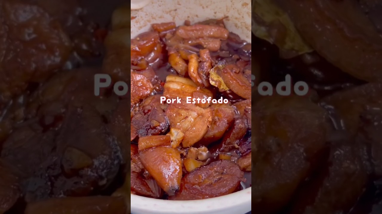 HOW TO MAKE THE BEST PORK ESTOFADO IN EASY STEPS #estofado #estofados #pork #shorts #easy #recipe