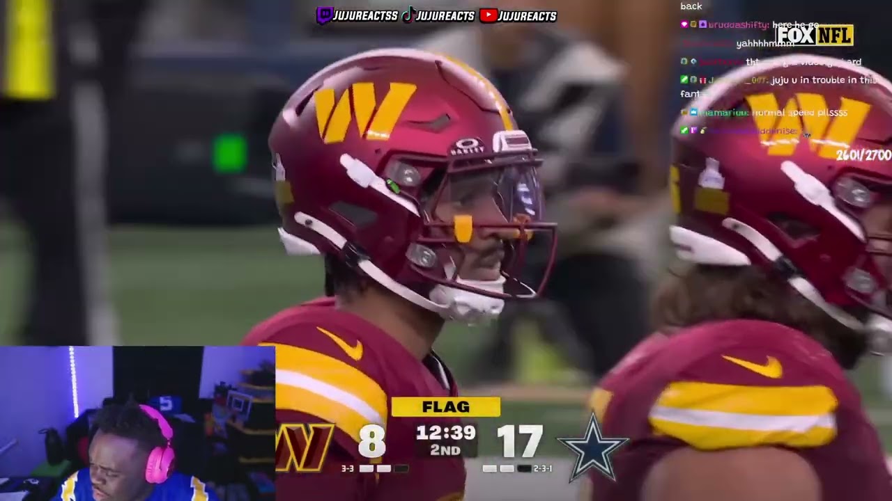 JuJuReacts на матч «Командирс» против «Ковбоев» | Обзор всех игр NFL 2025 | Неделя 7
