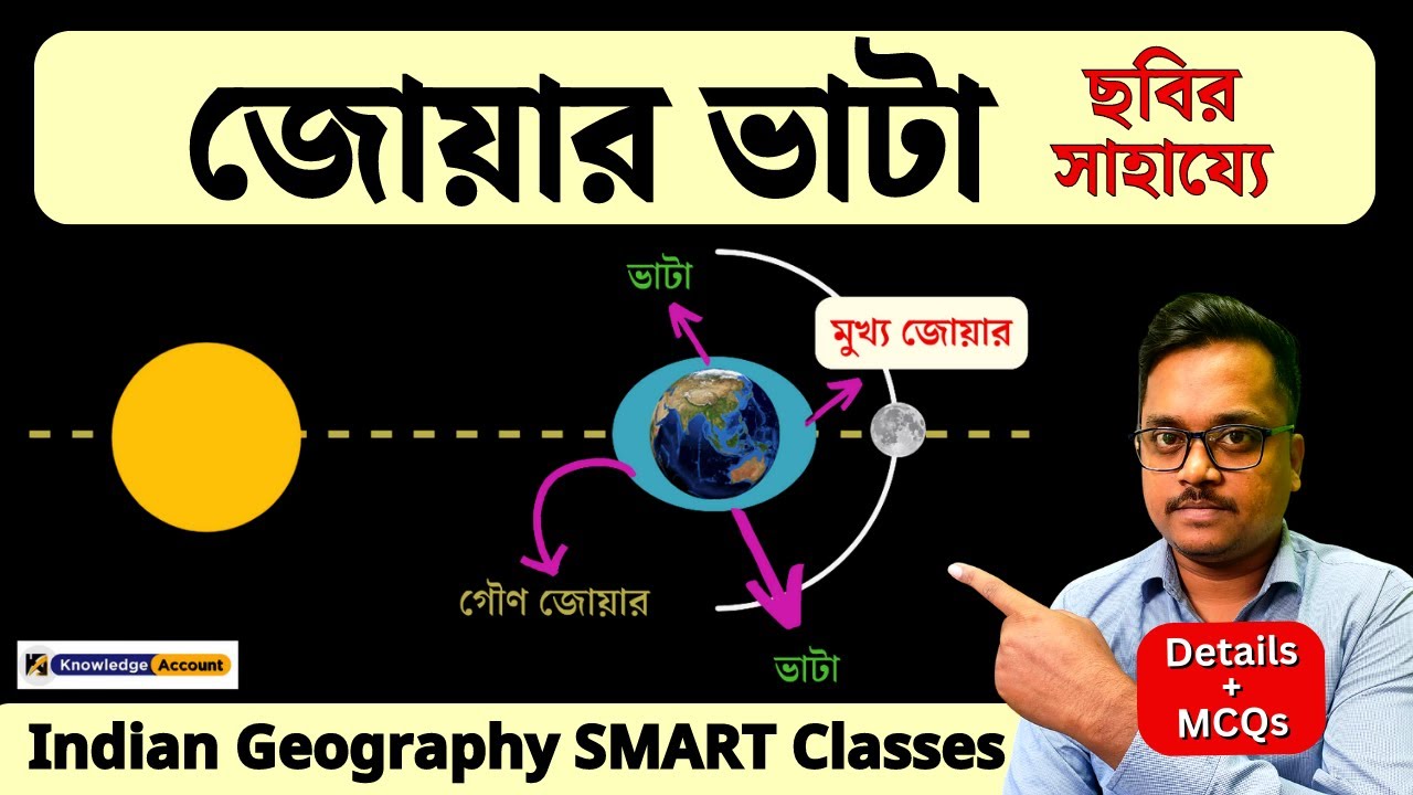জোয়ার ভাটা । ভারতের ভূগোল | Tides - Indian Geography | wbcs | wbp | kp | ssc mts | ssc gd | slst pt