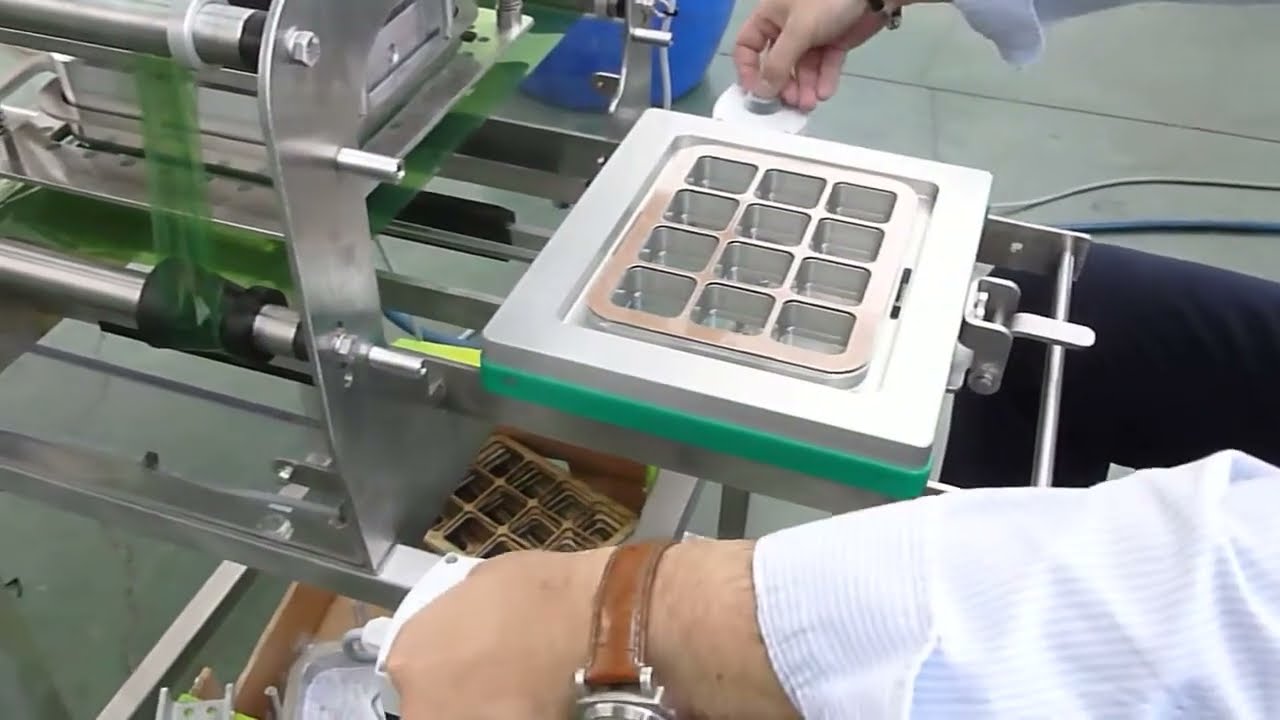 Tray Sealing Machine for Multi-Compartment Trays with Optional MAP